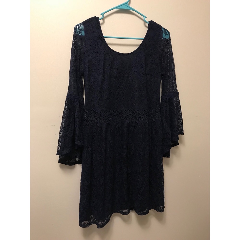 Blue Lace Dress